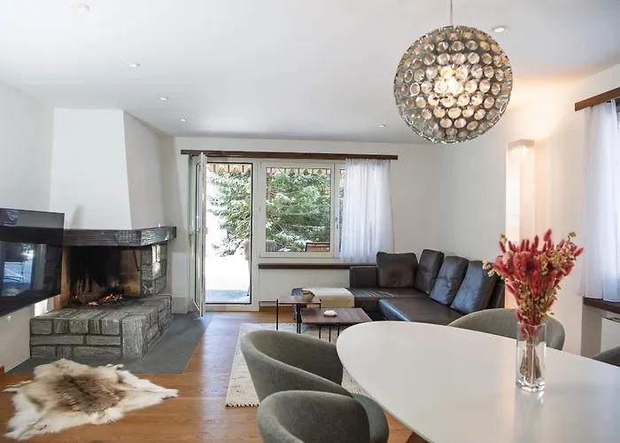 Alpine Retreat With Private Hot Tub Valbella