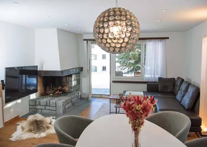 Alpine Retreat With Private Hot Tub Valbella