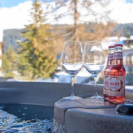 Casoja -lenzerheide Für 4 Personen Mit Privatem Jacuzzi *